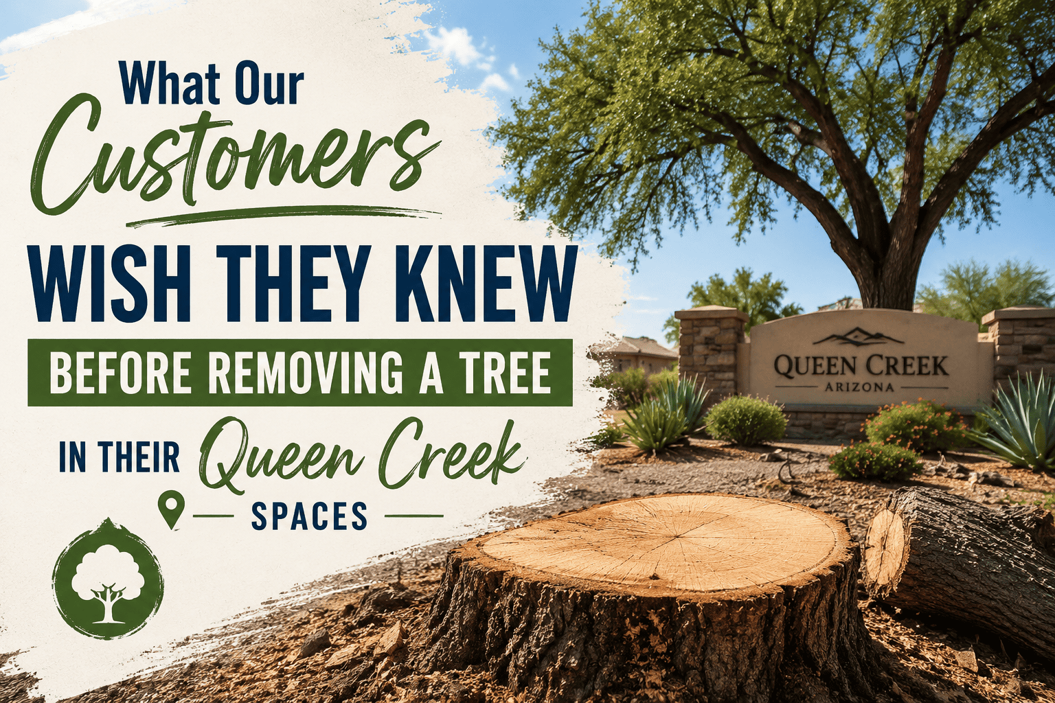Tree Removal in Queen Creek